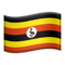 Uganda emoji on Apple